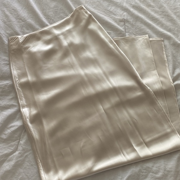 Satin Maxi Skirt - Picture 2 of 9